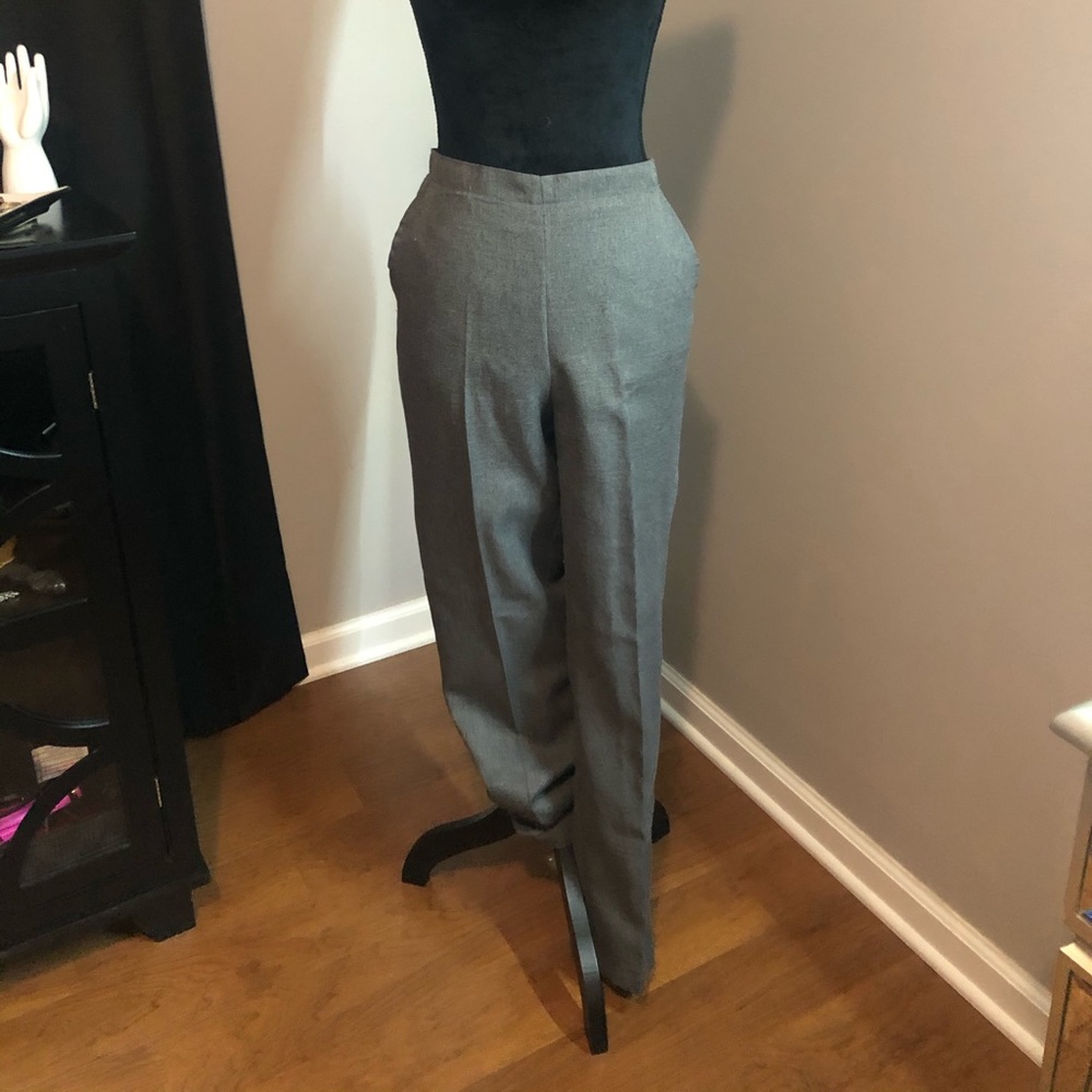 Gently used grey work pants!